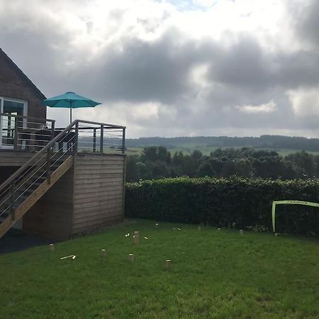 Huis Met Zonneterras, Tuin En Panoramisch Uitzicht Wellin Dış mekan fotoğraf